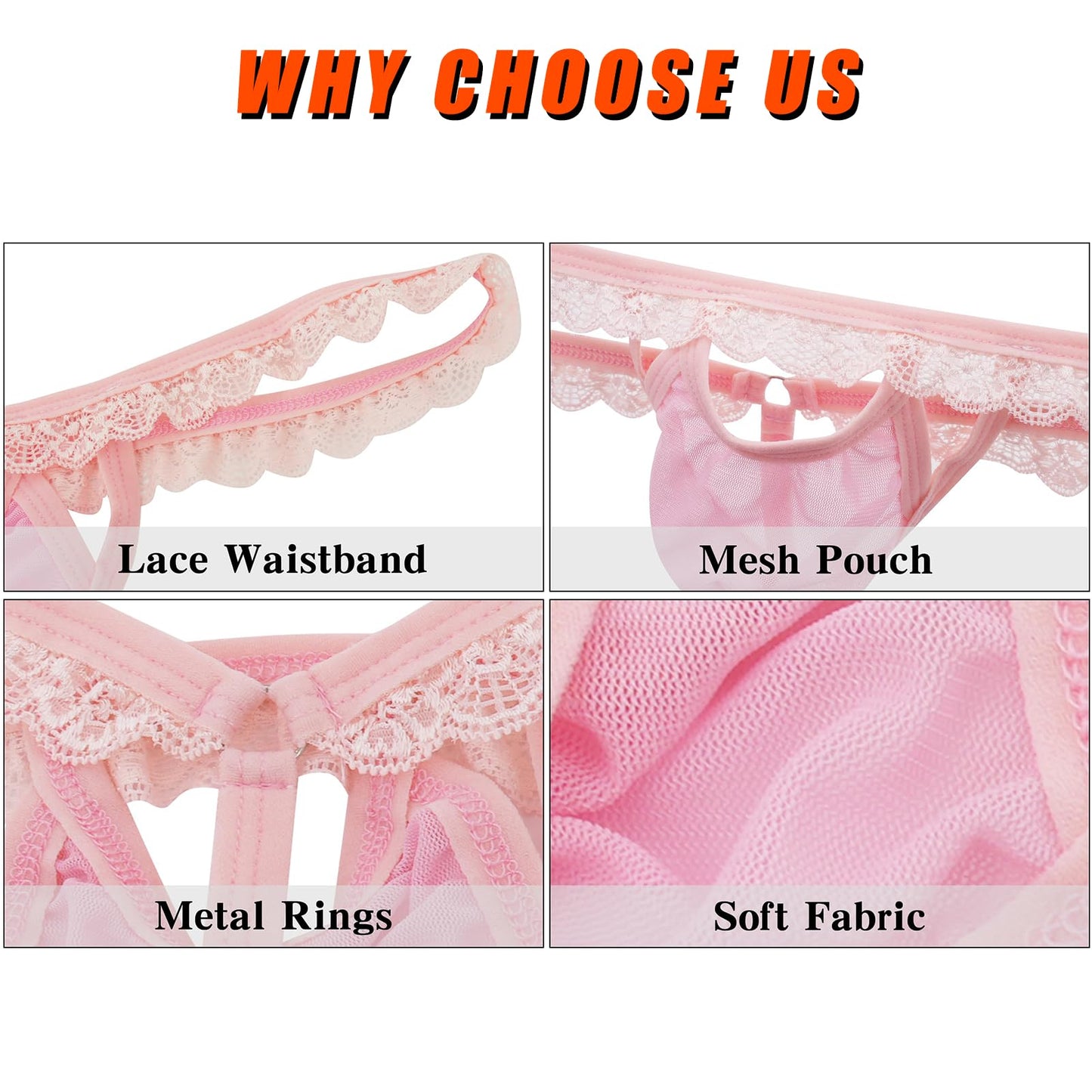 Men's Sissy Briefs - Bulge -Pouch