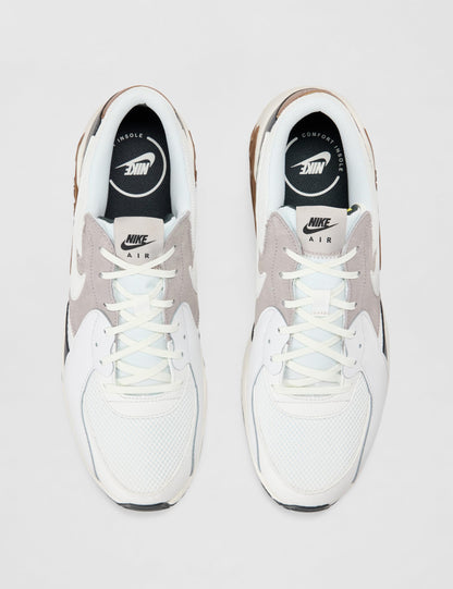 Nike Men's Air Max Excee Shoes, Summit White/Summit White-Light British Tan, 11