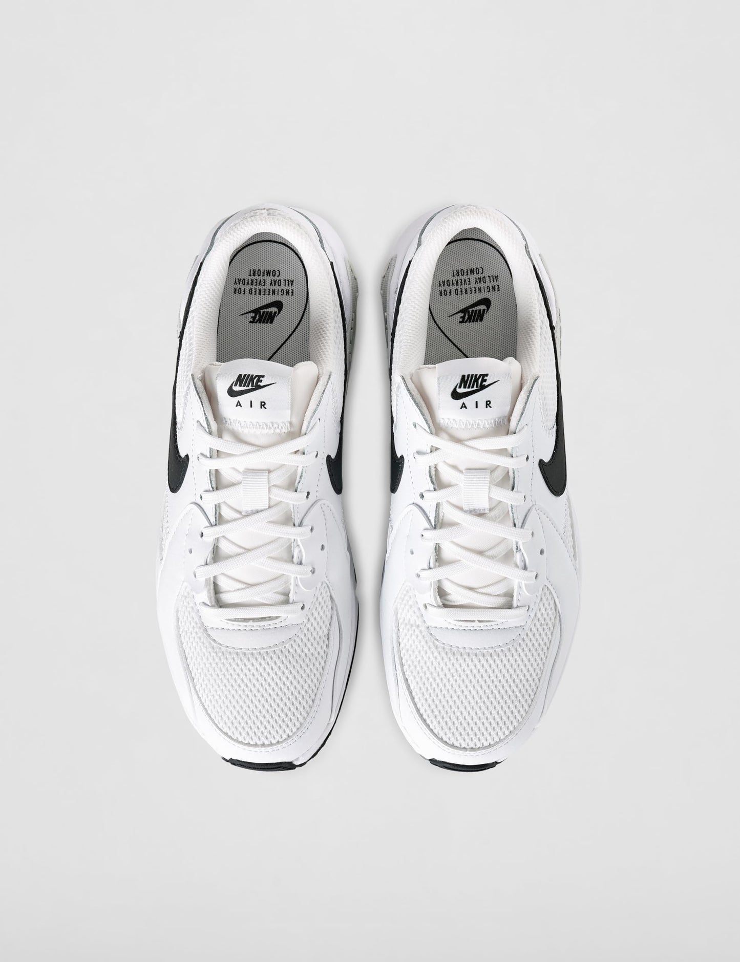 Nike Women's Air Max Excee Shoes, White/Black-Pure Platinum, 8