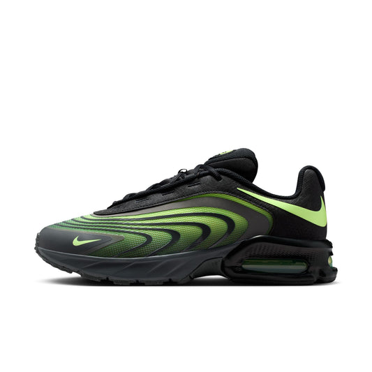 Nike Men's Air Max Fire Shoes, Black/Liquid Lime-Iron Grey, 15