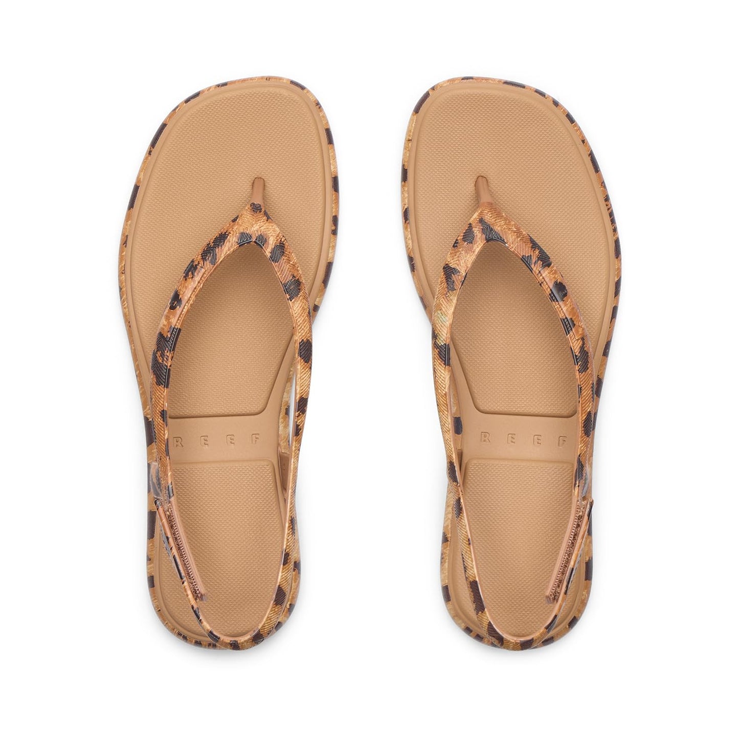 REEF Water Willow Maya Women's Sandal, Lightweight and Flexible, Waterproof, Soft Cushion Footbed, Leopard, 8