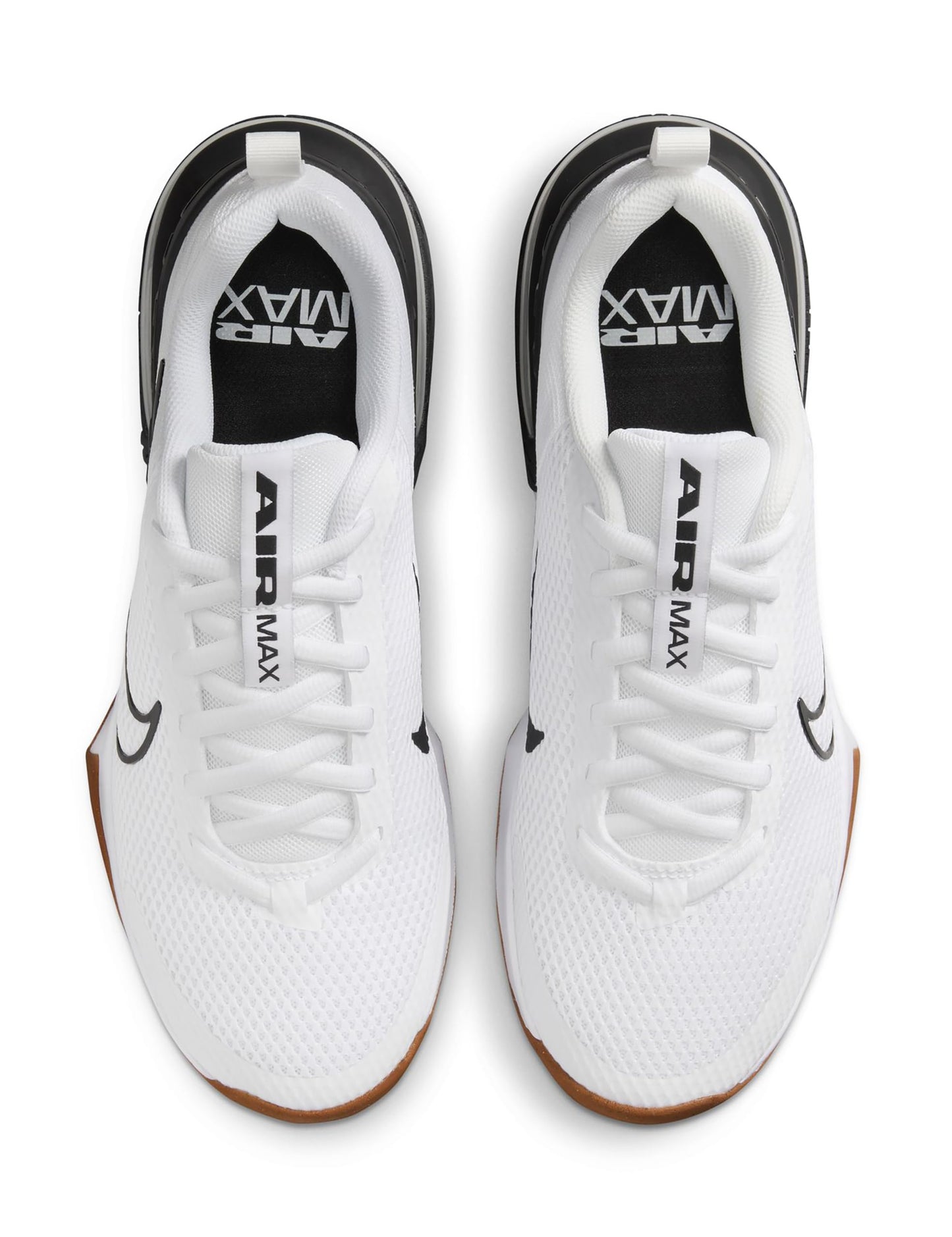 Nike Men's Air Max Alpha Trainer 6 Workout Shoes, White/White-Black-Gum Medium Brown, 10