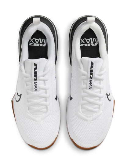 Nike Men's Air Max Alpha Trainer 6 Workout Shoes, White/White-Black-Gum Medium Brown, 10
