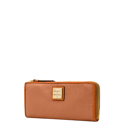 Dooney & Bourke Pebble Grain Zip Clutch