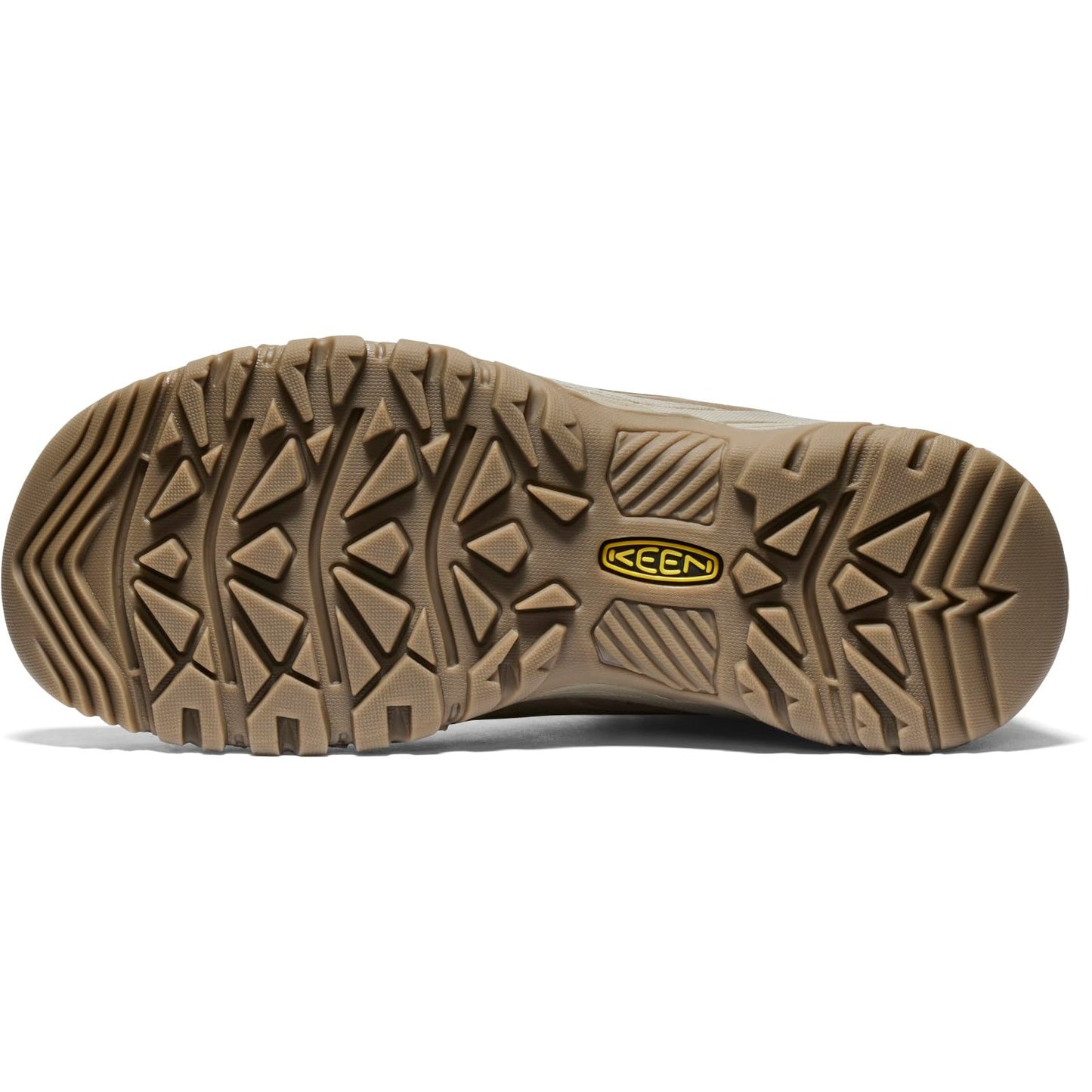 KEEN Men's Targhee 4 Mid Height Durable Comfortable Waterproof Hiking Boots, Canteen/Khaki, 8