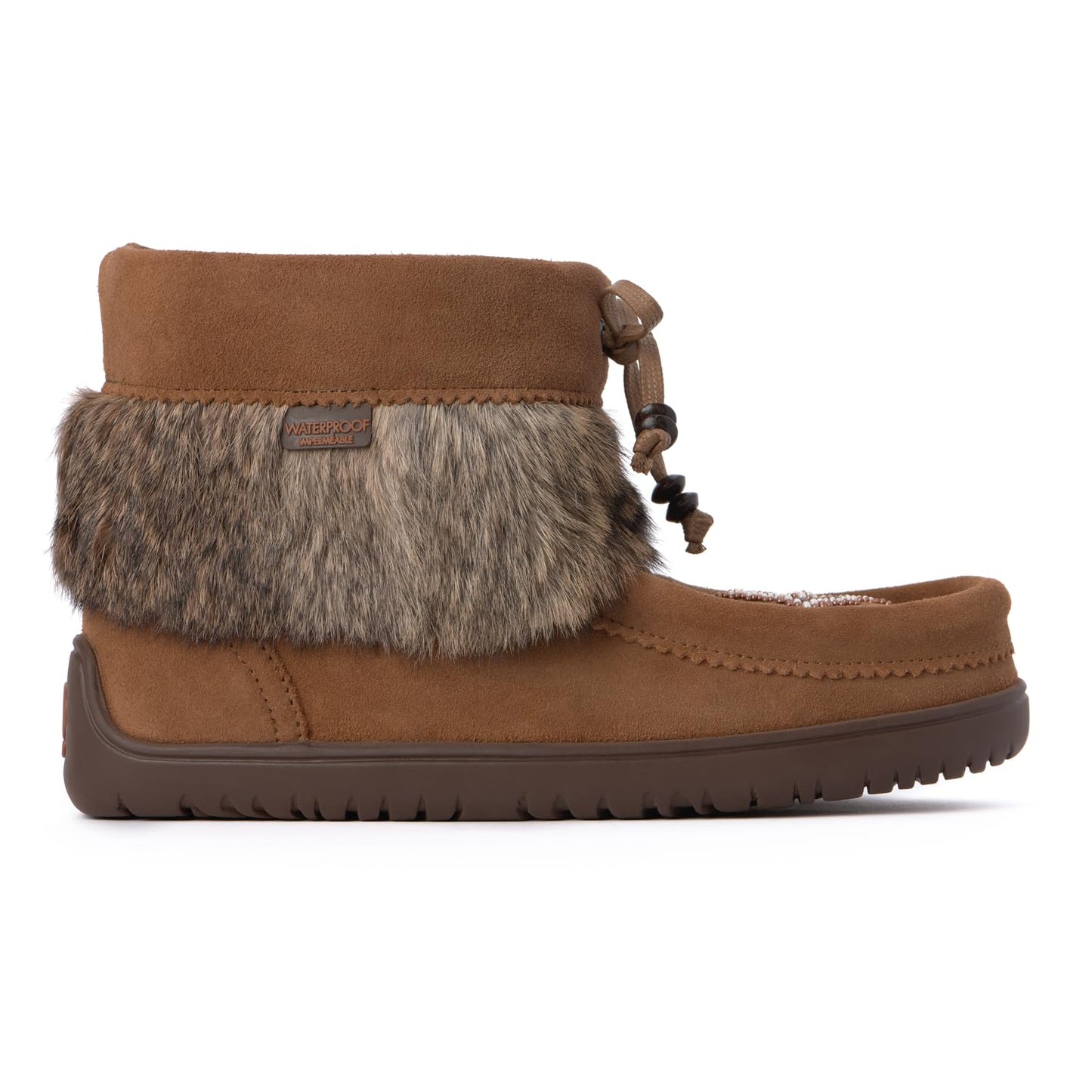MANITOBAH WP Keewatin Suede Mukluk Womens Oak L06