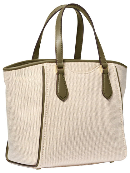 Michael Kors Women's Taryn Small Convertible Crossbody Bag, Gold-Tone Hardware/Safari Green