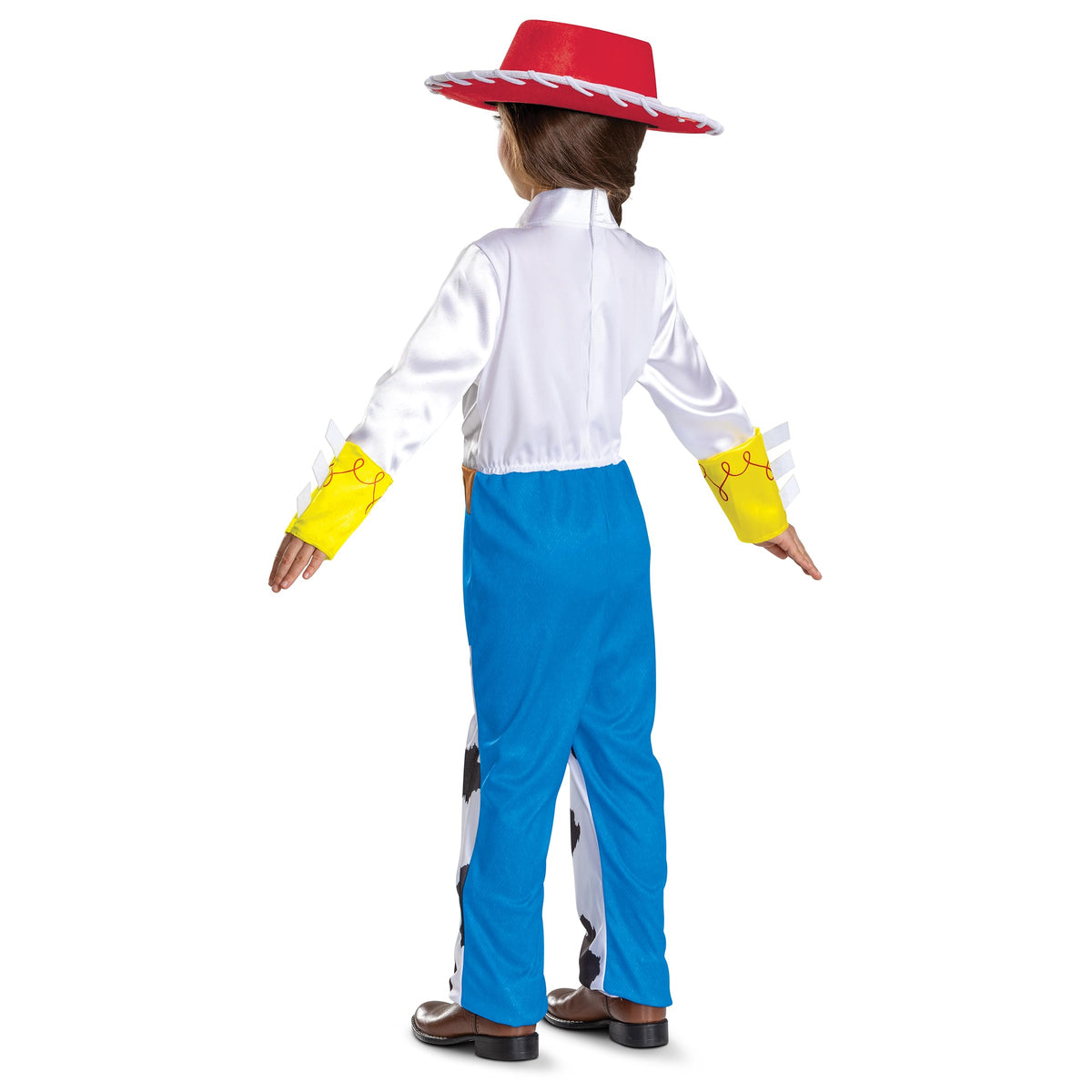 Disney Toy Story Jessie Costume, Official Girls Halloween Dress Up Outfit, Size (3T-4T)