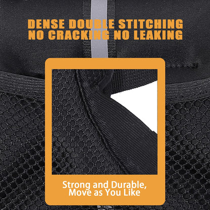 BITLIFUN Weighted Vest for Men Workout，Strength Training Weight Vest for Men and Women, Workout Equipment for Training,Running,Jogging,etc - 8lbs,12lbs,16lbs,20lbs,25lbs (20LBS (9.1KG), Black)