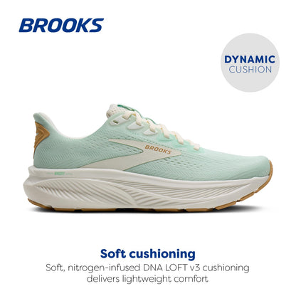 Brooks Women's Ghost 17 Honeydew/Coconut/Taffy 7.5 Medium