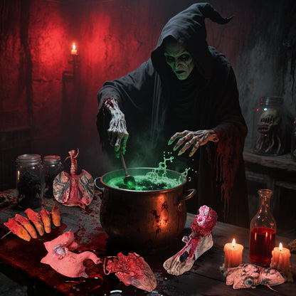 Scary Halloween Party Decorations, Realistic Haunted House Decor