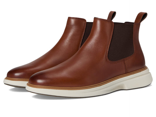 Cole Haan Men's Originalgrand Cityspectre Chelsea Boots, Woodbury/Dark Natural/Silver Birch, 8.5