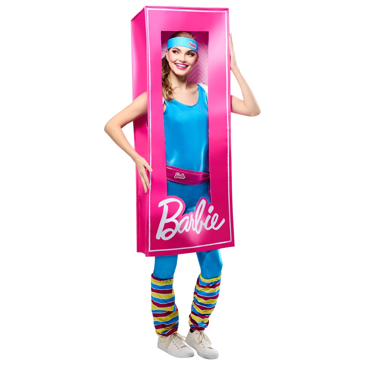 Rubies Barbie: Barbie Doll Box Costume for Adults, Women's One Size