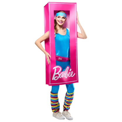 Rubies Barbie: Barbie Doll Box Costume for Adults, Women's One Size