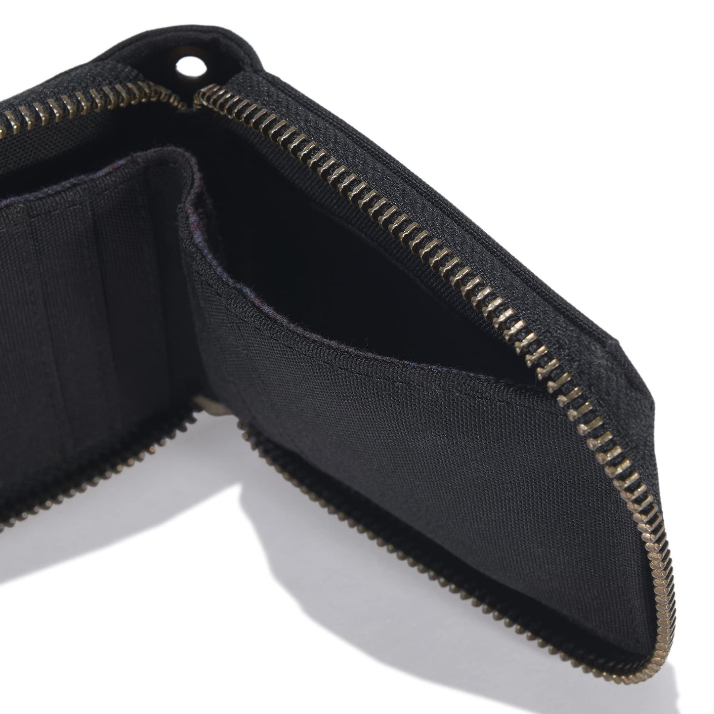 Carhartt Men's Nylon Duck Zipper Wallet, Black