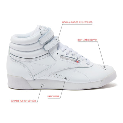 Reebok Women's Freestyle Hi High Top Sneakers