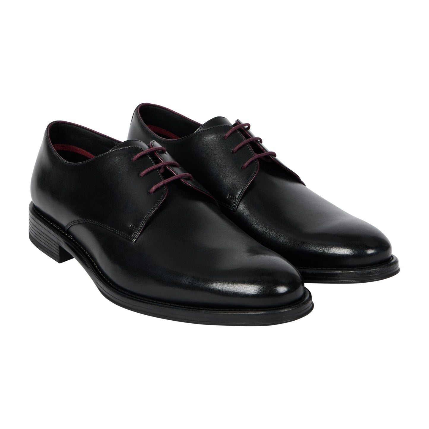 PS Paul Smith Men's George Oxford Shoes, Black, 8