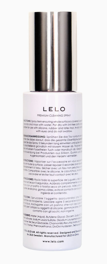 LELO Toy Cleaning Spray, Adult Toy Cleaner, Fast-Acting for Quick Maintenance (60 ml/ 2 fl. oz)