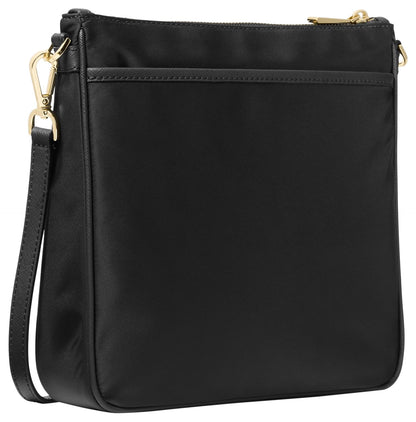 Michael Kors Jet Set Charm Large Crossbody Bag, Gold-Tone Hardware/Black, One Size