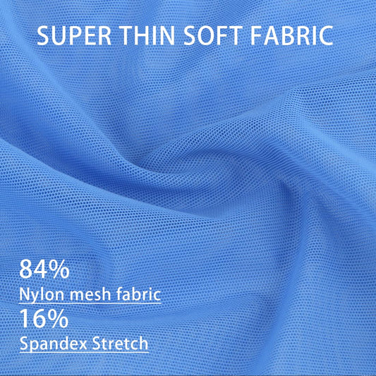 MUEBAIRES Men's Transparent Boxer Briefs Shorts Loose Split Side Mesh See Through Sexy Underwear 3XL 3 Pack