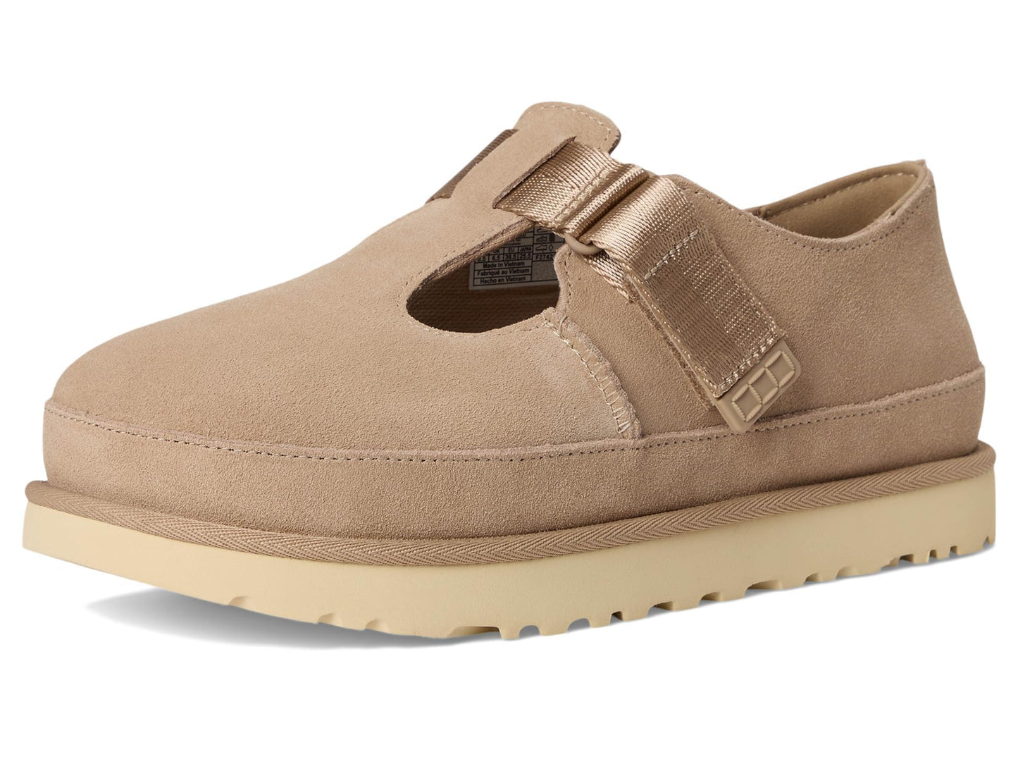 UGG Women's Goldenstar Mary Jane Shoe, Sand, 8