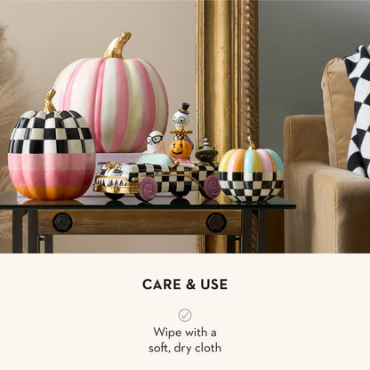 MACKENZIE-CHILDS Resin Boo Family Car Figurine, Trick or Treat
