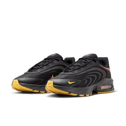 Nike Men's Air Max Fire Lifestyle Shoes, Black/Laser Orange-Metallic Rose Gold, 13
