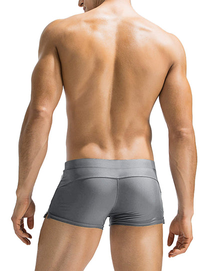 COOFANDY Mens Swim Trunks Bathing Suit Swim Brief Square Leg Board Short