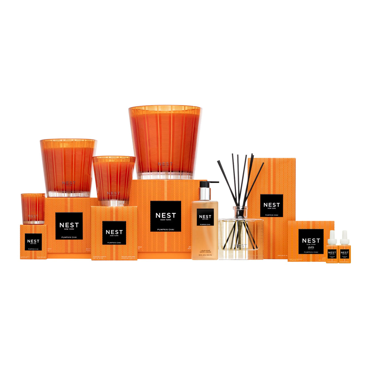 NEST New York Scented Votive Candle, Pumpkin Chai
