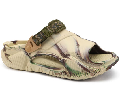 COFACE Mens Clogs with Arch Support Orthopedic Sandals for Men Orthotic 2025 Recovery Mules Man Plantar Fasciitis Summer Casual BeigeGreenCamo Size 10