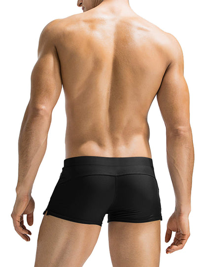 COOFANDY Mens Swim Trunks Bathing Suit Swim Brief Square Leg Board Short
