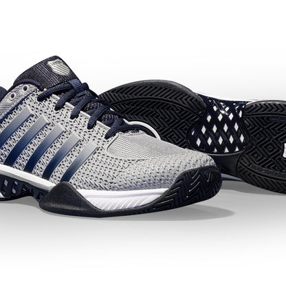 K-Swiss Men's Express Light Pickleball Shoe, Highrise/Navy, 11.5 M