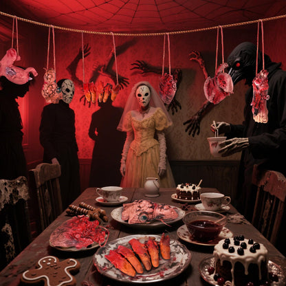 Scary Halloween Party Decorations, Realistic Haunted House Decor