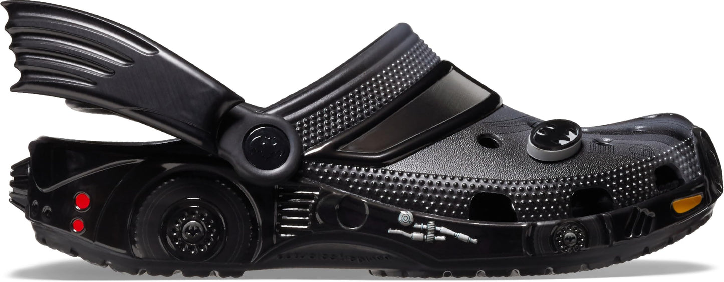 Crocs Unisex Classic Adjustable Batman Clogs Black/Batmobile 4 Medium