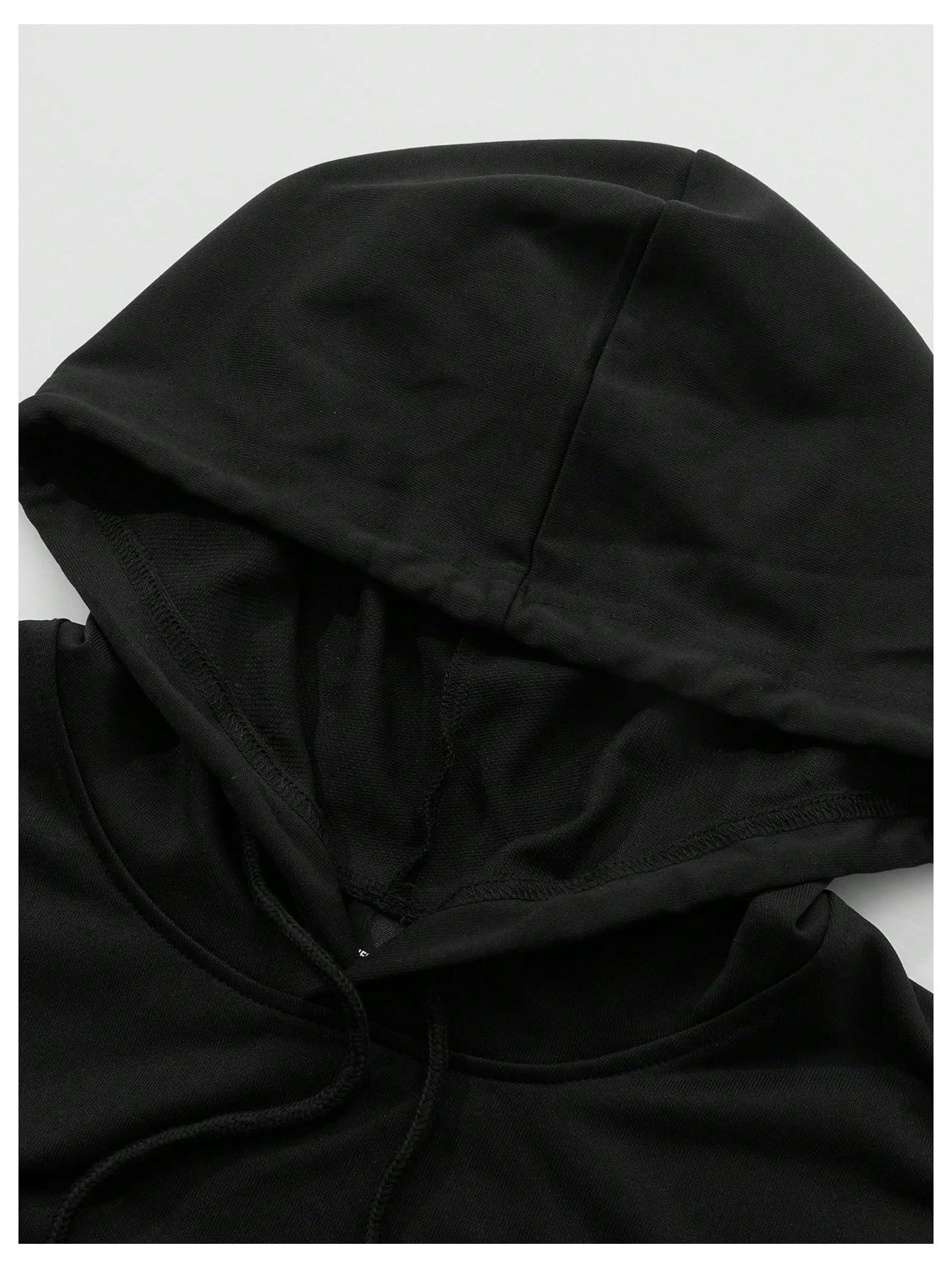 RoseSeek Men's 2 Piece Workout Tracksuit Sleeveless Hoodie Tank Top and Track Shorts Clothing Set Black Small