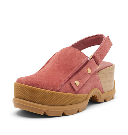 Sorel Women's Roam'n Clog RBR, Sandy Clay/Gum 17, 6.5 Regular