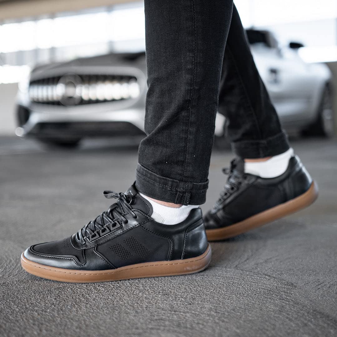 Piloti Driving Shoes for Men, Drift Performance Italian Nubuck Leather Everyday Driving Sneakers for Men ((US 10, Asphalt)