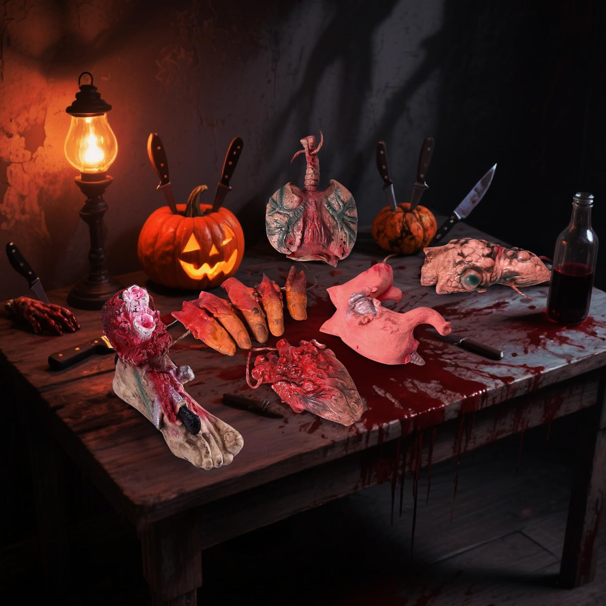 Scary Halloween Party Decorations, Realistic Haunted House Decor