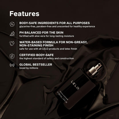 LELO Personal Moisturizer - Water-Based Lubricant with Aloe Vera, 150 ml
