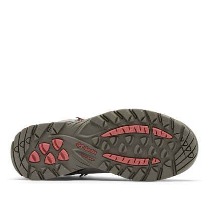 Columbia Womens Newton Ridge Plus Waterproof Amped, Stratus/Canyon Rose, 9