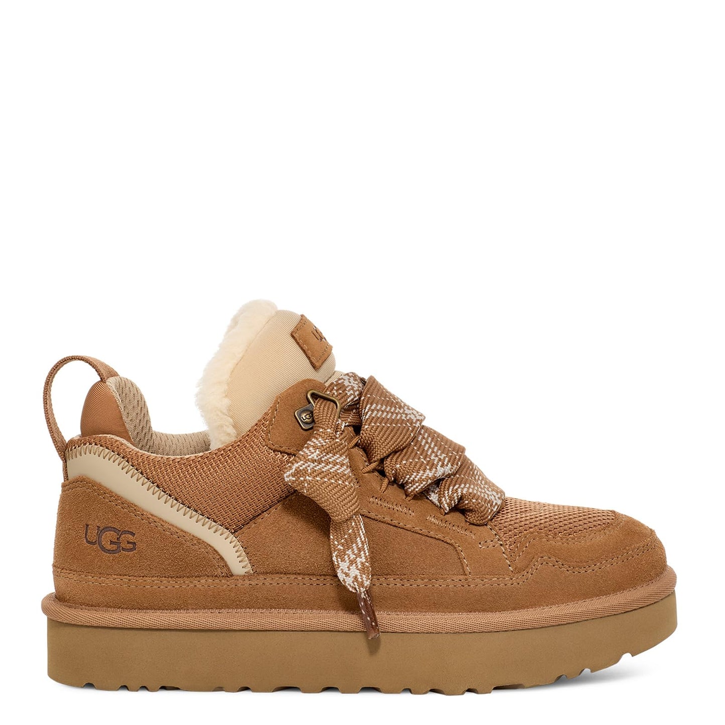 UGG Women's Lowmel Sneaker, Chestnut, 8