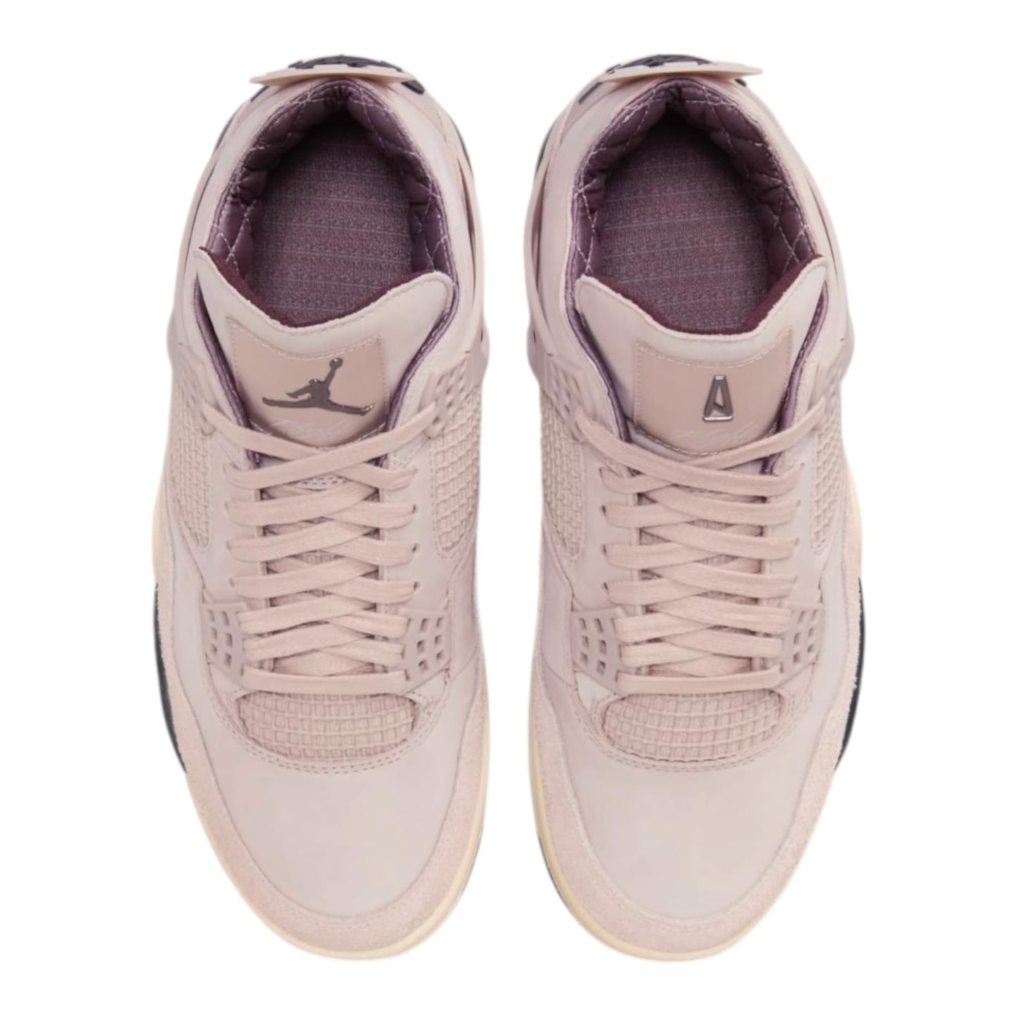 Nike Air Jordan Mens Air 4 Retro A Ma Maniere While You were Sleeping Fossil Stone/Metallic Pewter 12 Women/10.5 Men