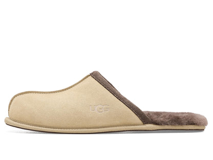 UGG Men's Scuff Slipper, Mustard Seed/Molasses, 10