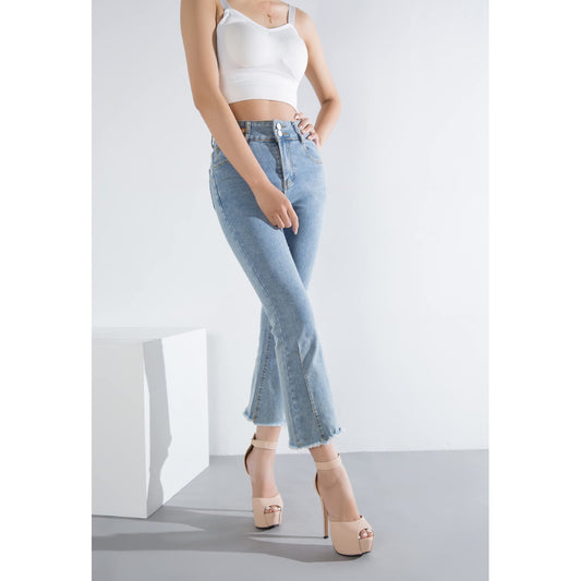 Women's Platform High Heel Sandals, Ankle Strap, Peep Toe, Stiletto Heels, Zip Matte Nude 44-11.5 US