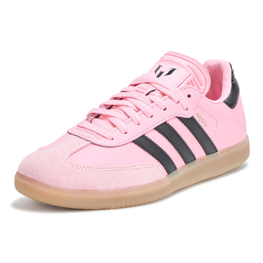 Adidas Men's Samba Messi Light pinkCore Black/GUM4 6 US