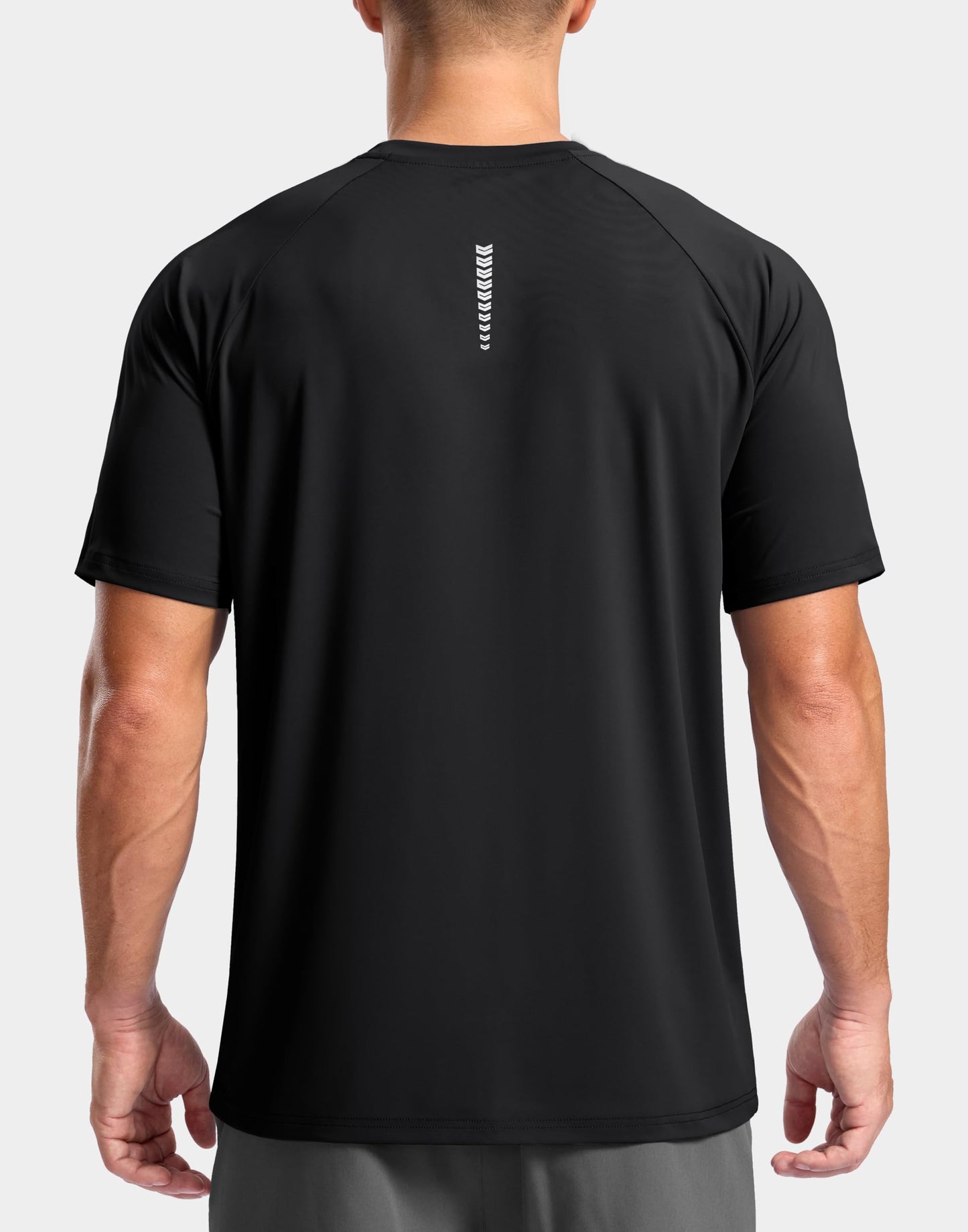 G Gradual Men's Athletic Workout T-Shirts Moisture Wicking Cooling Running Shirts Short Sleeve Performance Tee for Gym Tennis(Black,4XL)