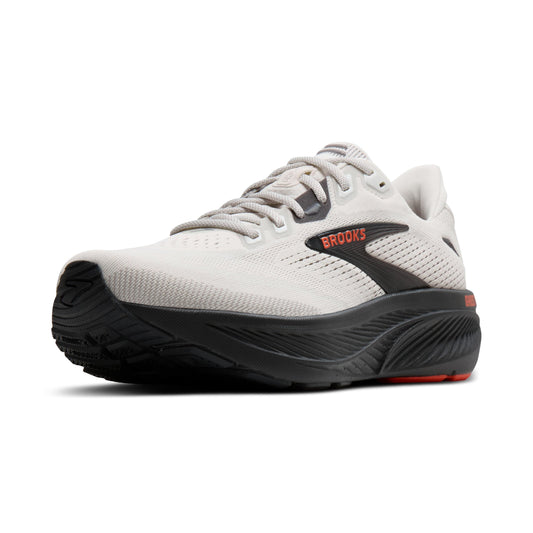 Brooks Men’s Ghost 18 Neutral Running & Walking Shoe - Coconut/Pearl/Tigerlily - 7 Medium