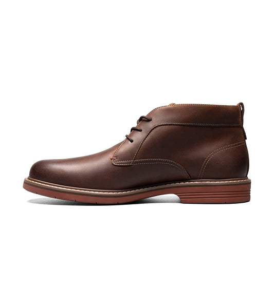 Florsheim Men's Neufeld Chukka Boot, Brown Crazy Horse, 10.5 Medium