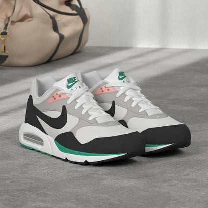 Nike Women's Air Max Correlate Sneaker, White/Black-new Green, 9
