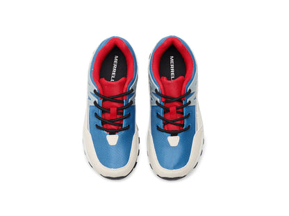 Merrell Unisex Kids Moab FST (Little Kid/Big Kid) Blue/Red 11 Little Kid Medium